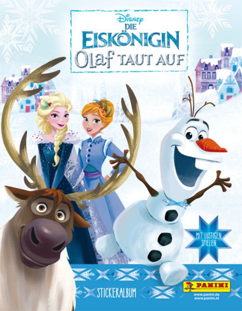 Olaf taut auf Sticker 111 Die Eiskönigin Disney